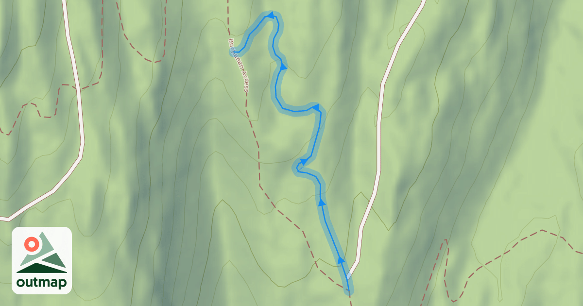 Map of Buchanan Access