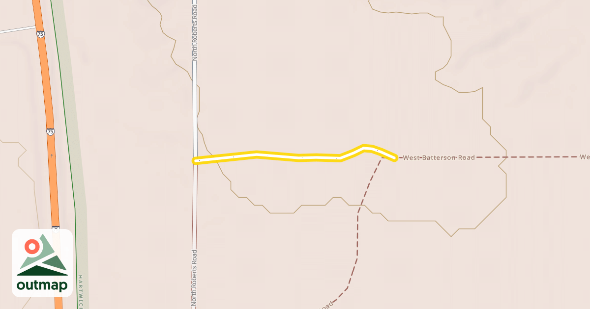 Map of Pines Loop