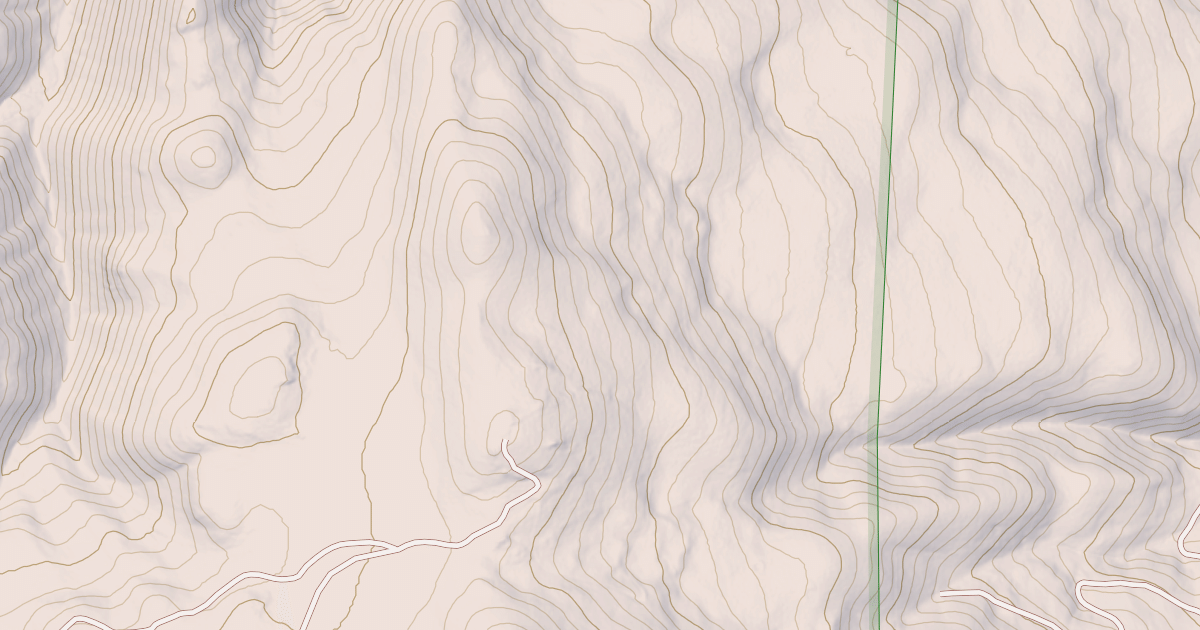 Map preview of Nounan Peak