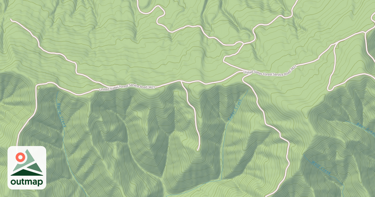Map of SCOTT MOUNTAIN