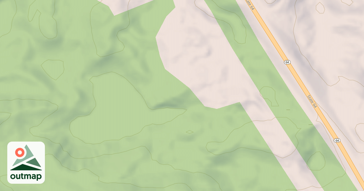 Map of Martineau Recreational Trails