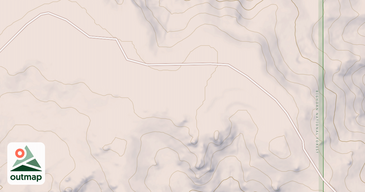Map of SISTERS HILL