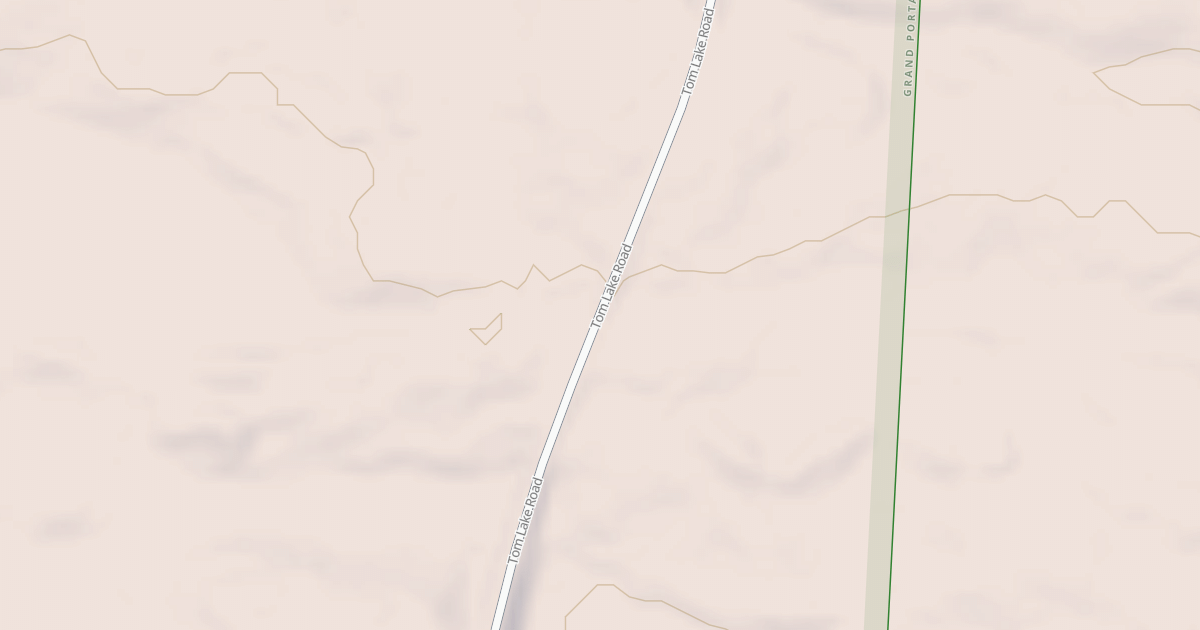 Map preview of Hovland Woods Trail