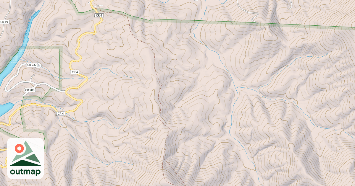 Map of WILSCOT CREEK