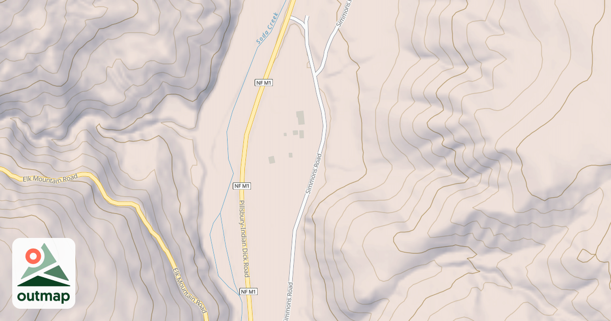 Map of SODA CRK. G.S.