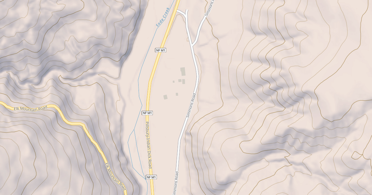 Map preview of SODA CRK. G.S.