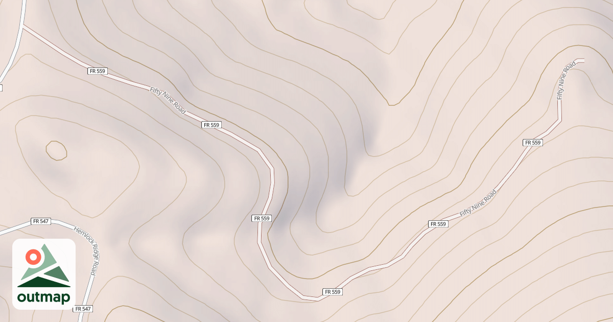Map of FIFTY NINE