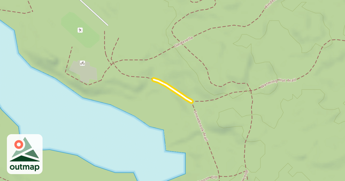 Map of Warming Hut Trail