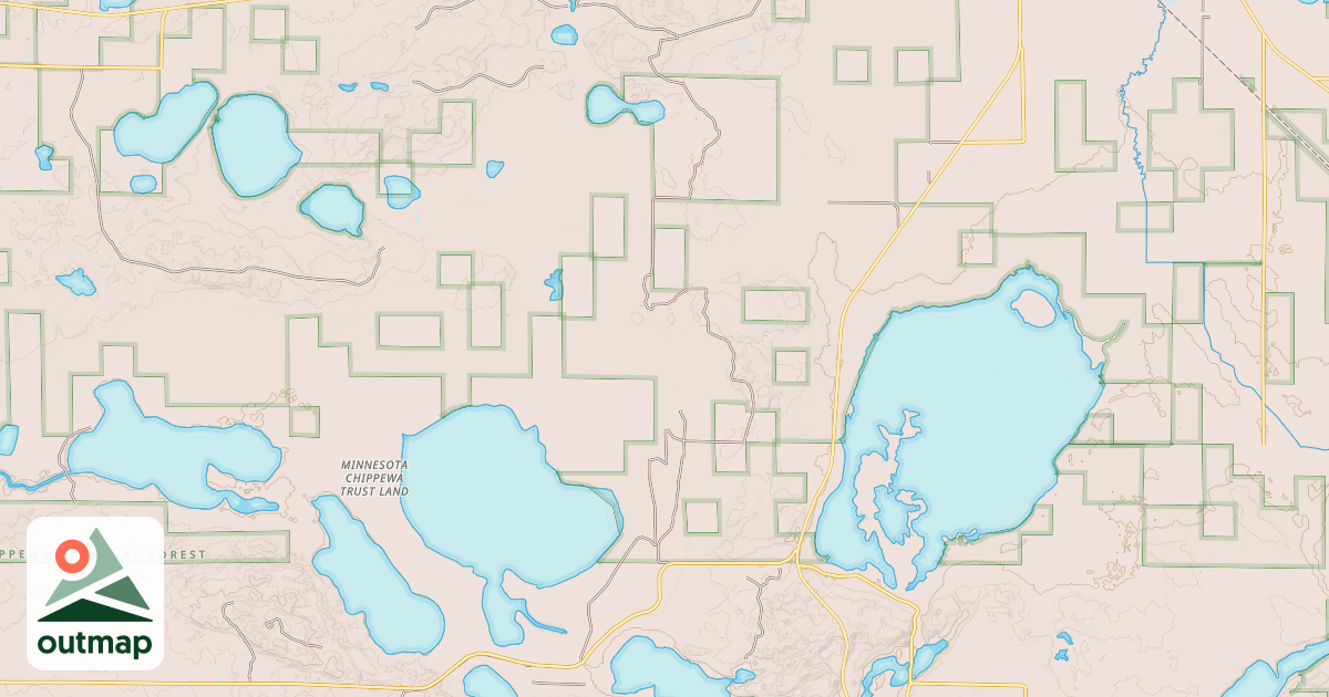 Map of Eagle Country Gia Snowmobile T