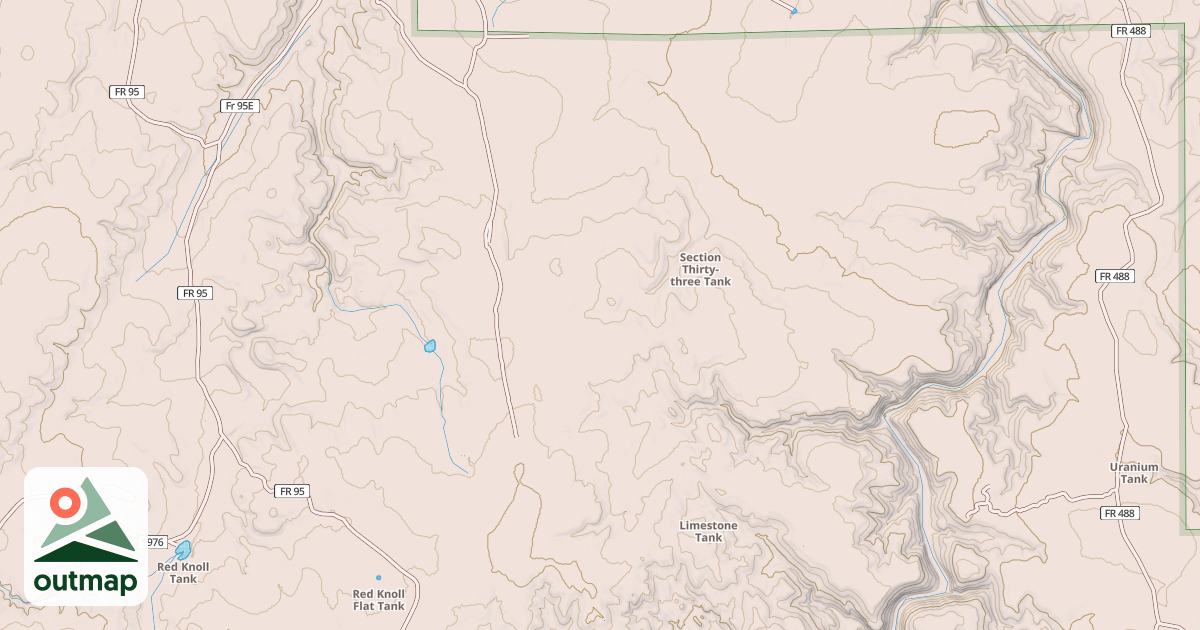 Map of USFS National Forest System Roads {6A55A979-0E98-4AA9-93D5-6C7D1B9B1675}