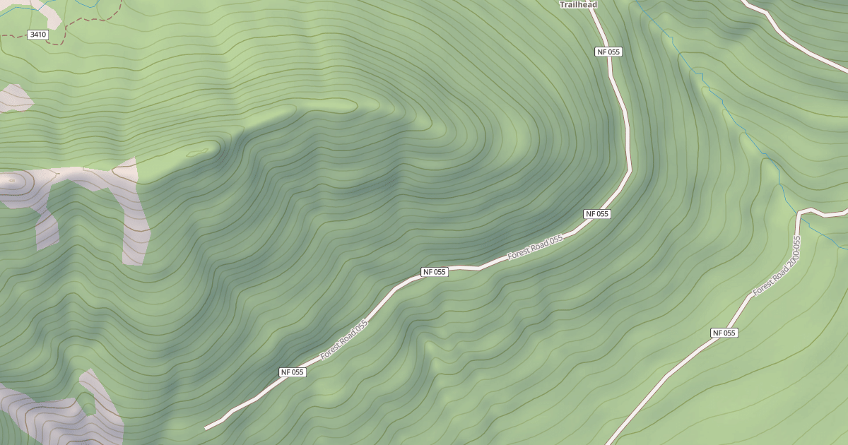 Map preview of ECHO CREEK RD