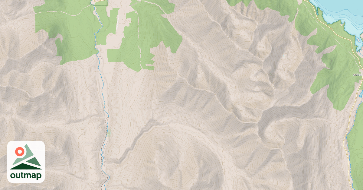 Map of PALMER CREEK RD