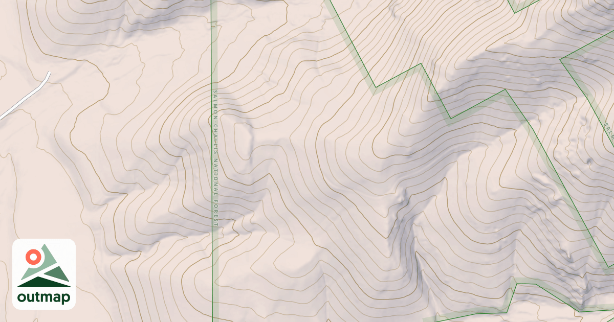 Map of CAMP CREEK MINE