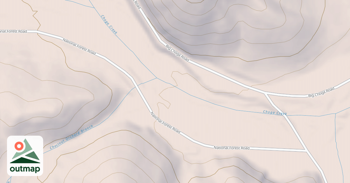 Map of CHESTNUT ORCHARD BR