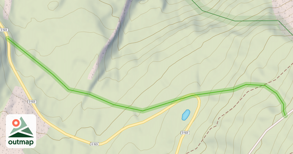 Map of Gentianes