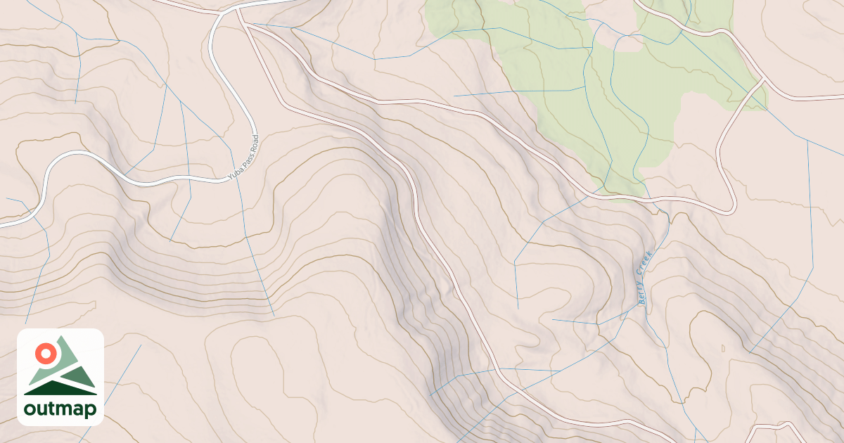 Map of COBURN LAKE