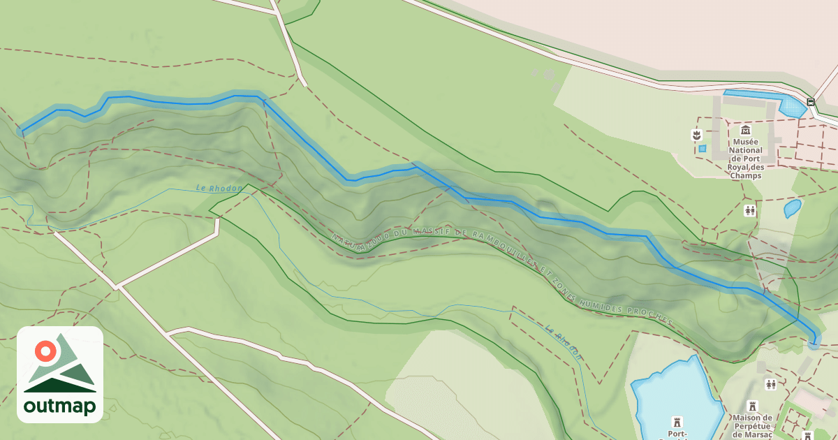 Map of Single Port Royal