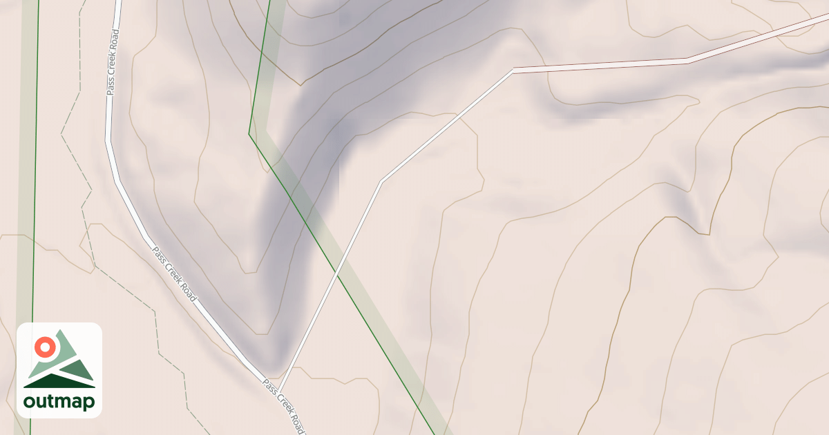 Map of MUD LAKE