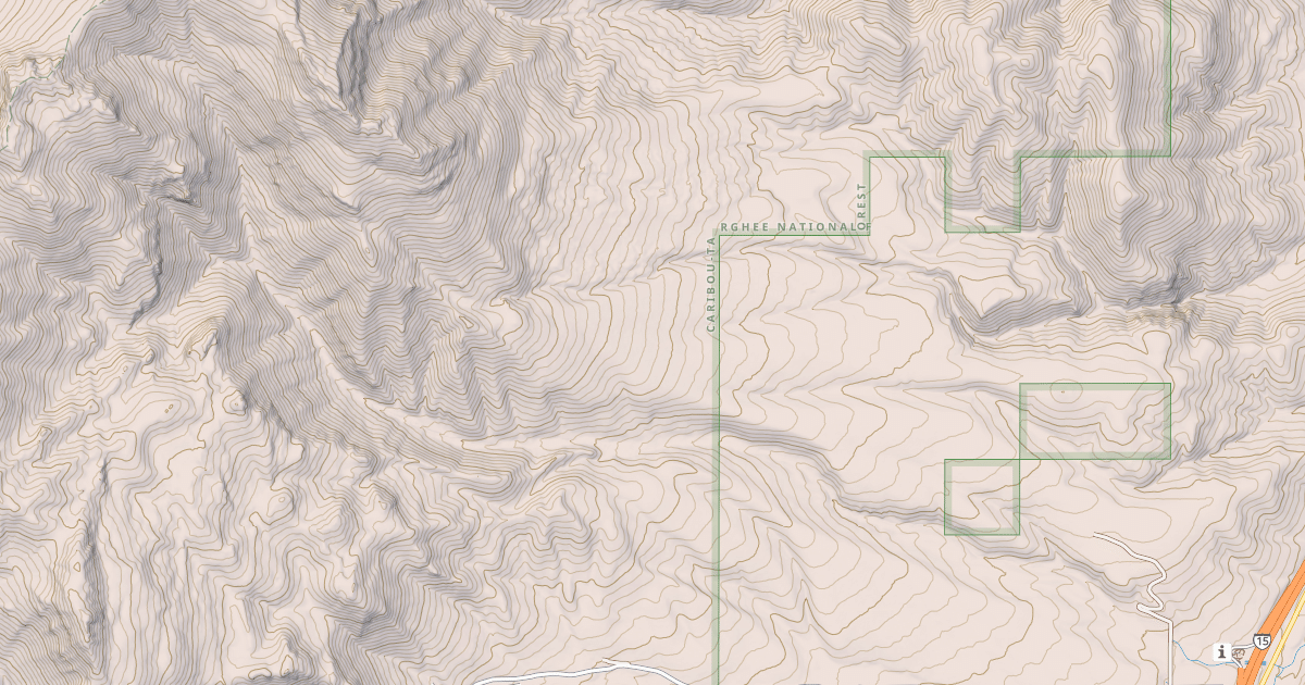 Map preview of SUMMIT TO ROWLEY CANYON