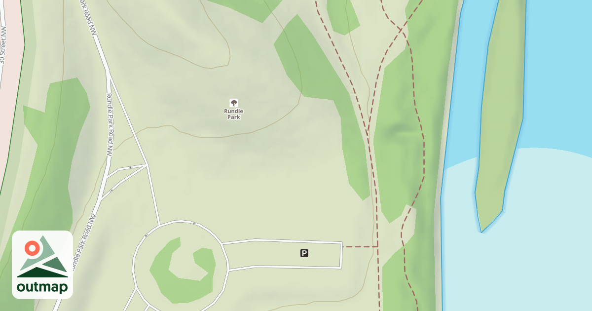 Map of Walton's Mountain Sled Hill