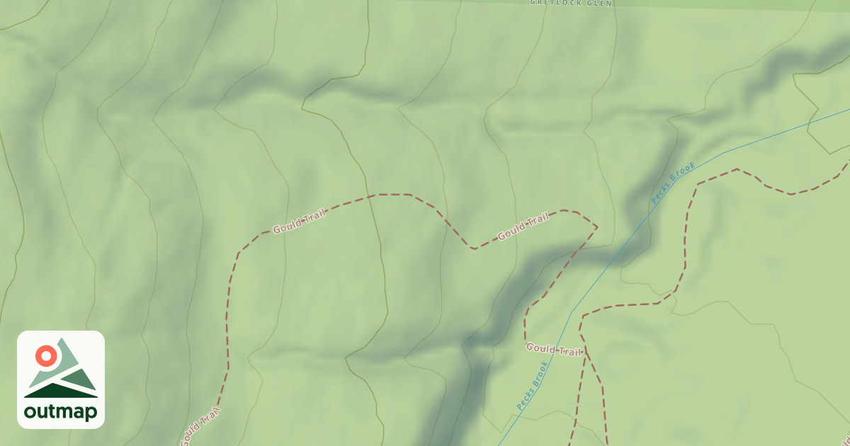 Map of Gould Trail