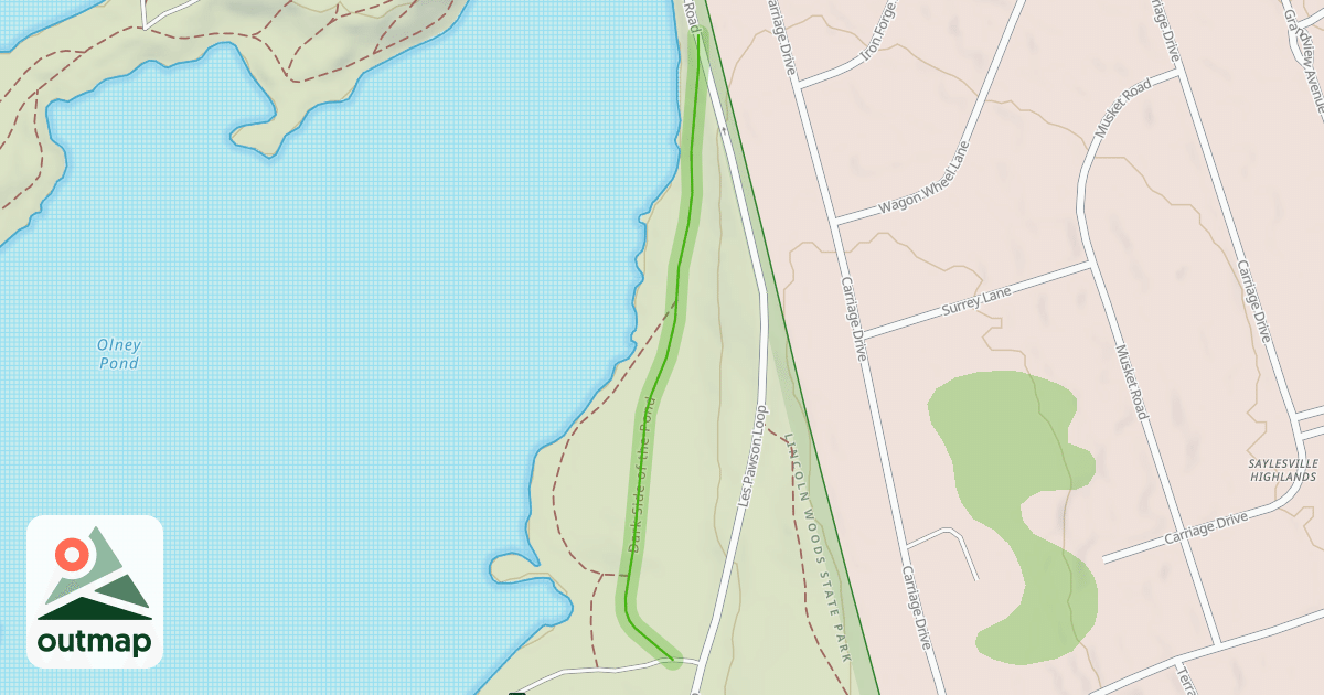 Map of Dark Side of the Pond
