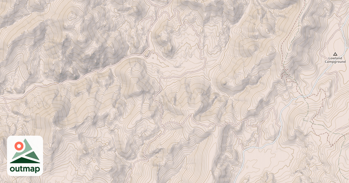 Map of BROWNS SHEEP