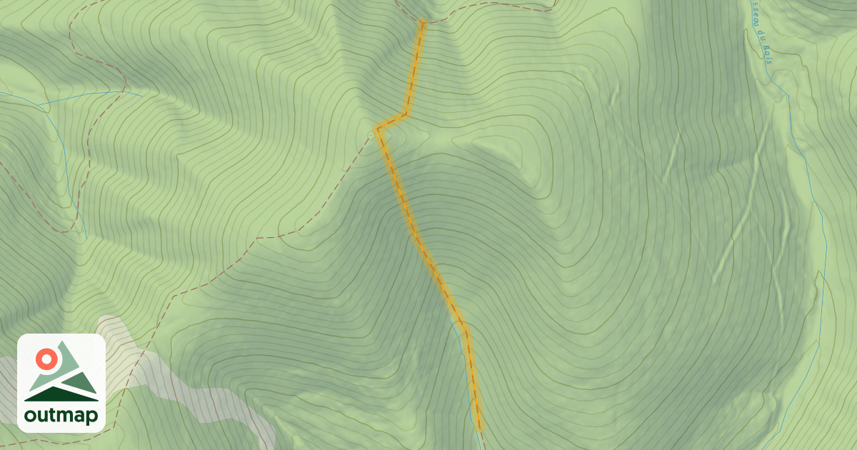 Map of Ligne Skiable