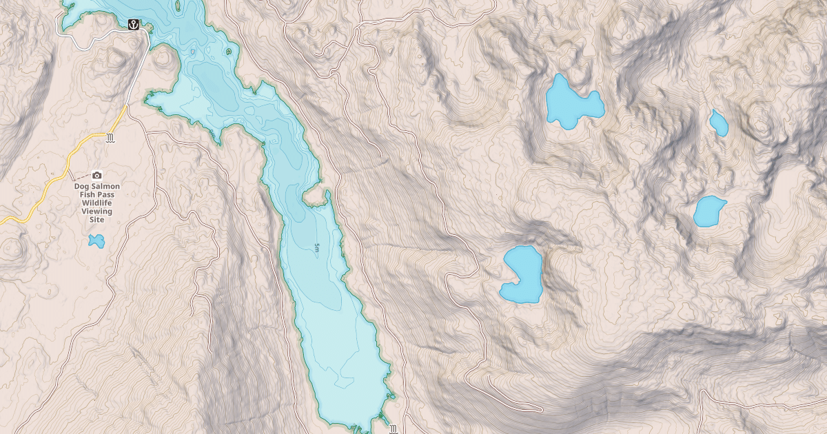 Map preview of USFS National Forest System Roads {54AEC249-ED9B-40EF-924B-E33CECAB2476}