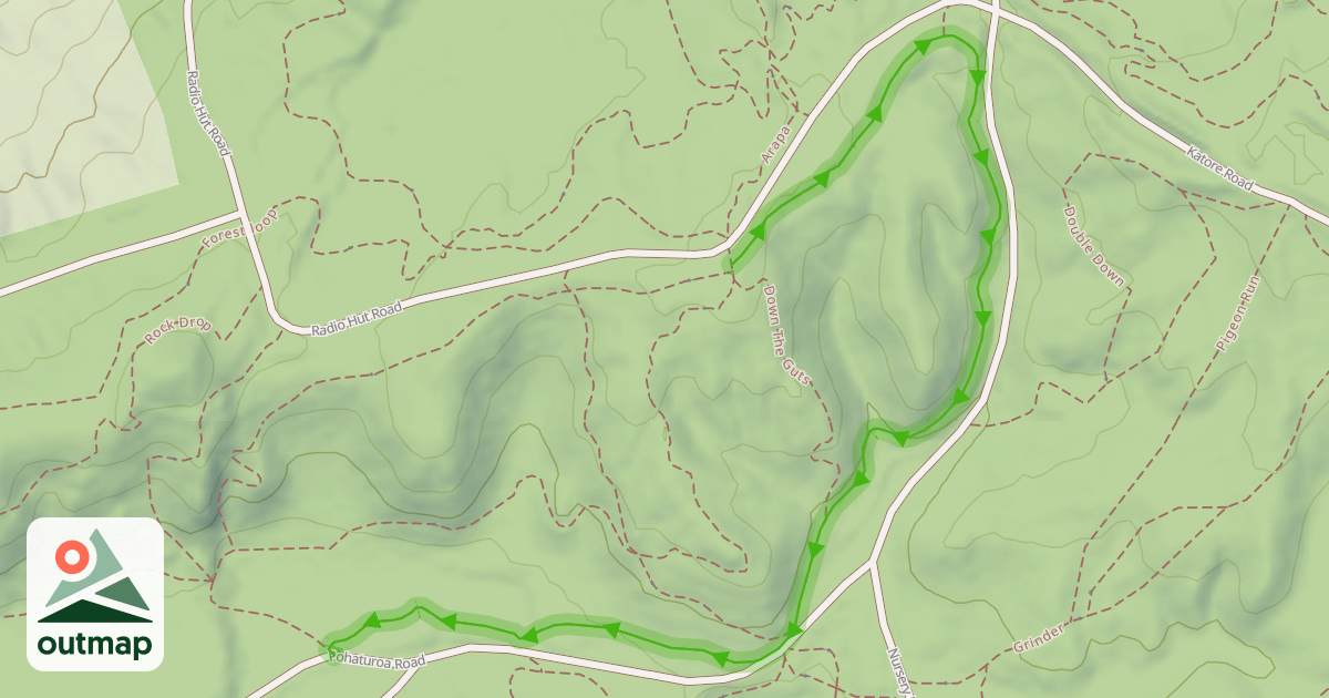 Map of Challenge Roadside