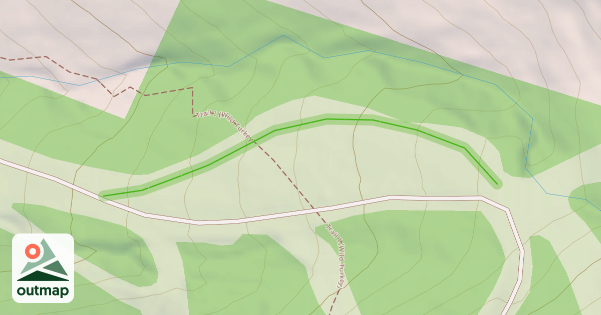 Map of Winding Brook