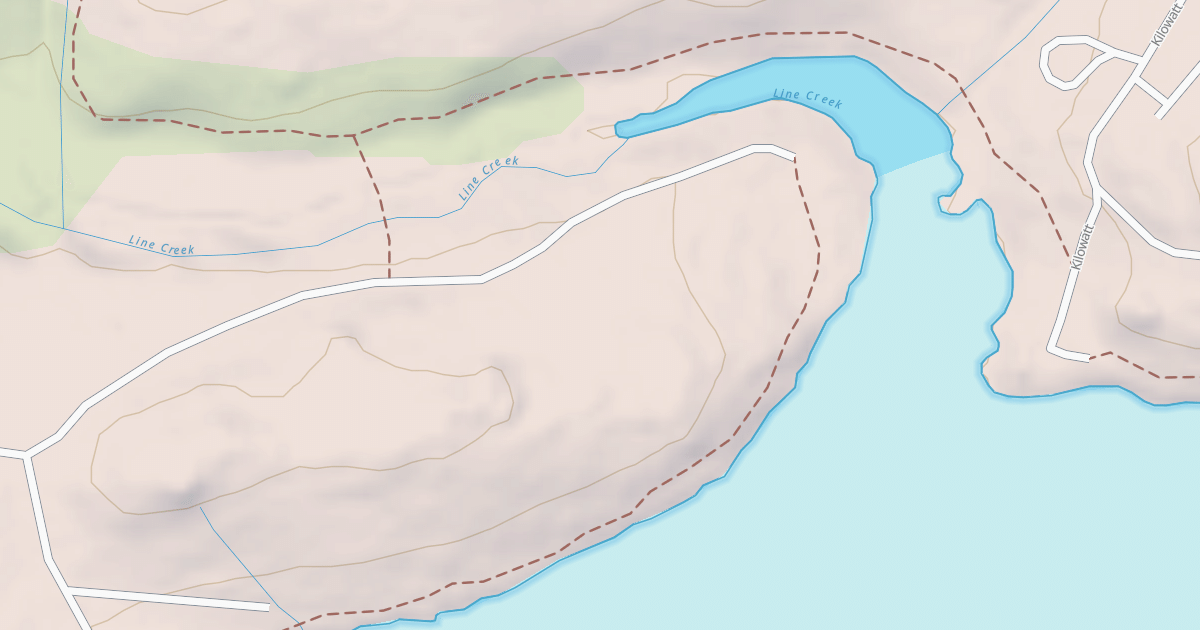 Map preview of BLUEBERRY SPUR C