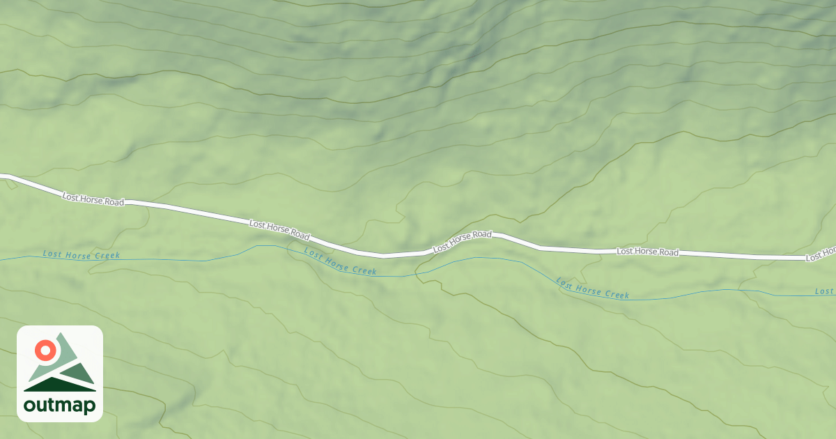 Map of (FDR) LOST HORSE