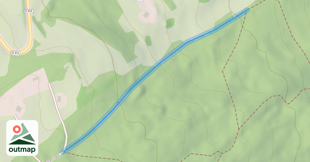 Map of Chemin Rural de la Guérite