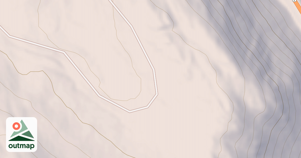 Map of Garry Lookout Spur