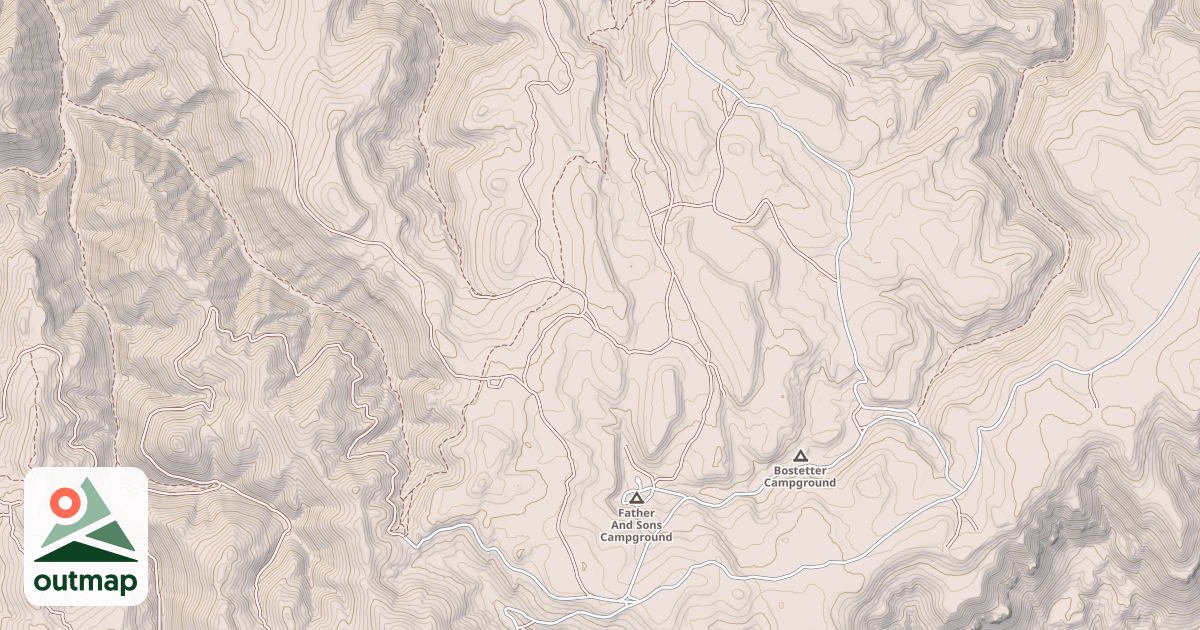 Map of FIRST FORK