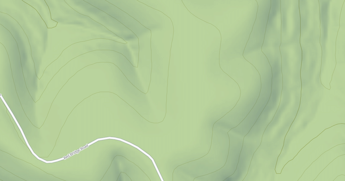 Map preview of PECKOUT RIDGE ROAD