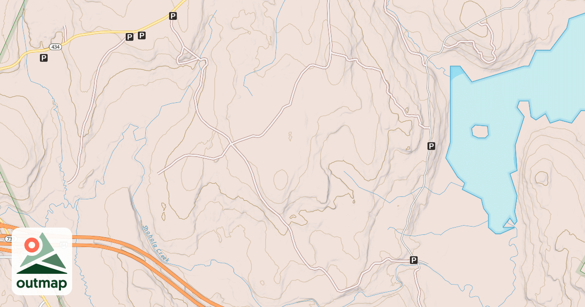 Map of Long Food Strip