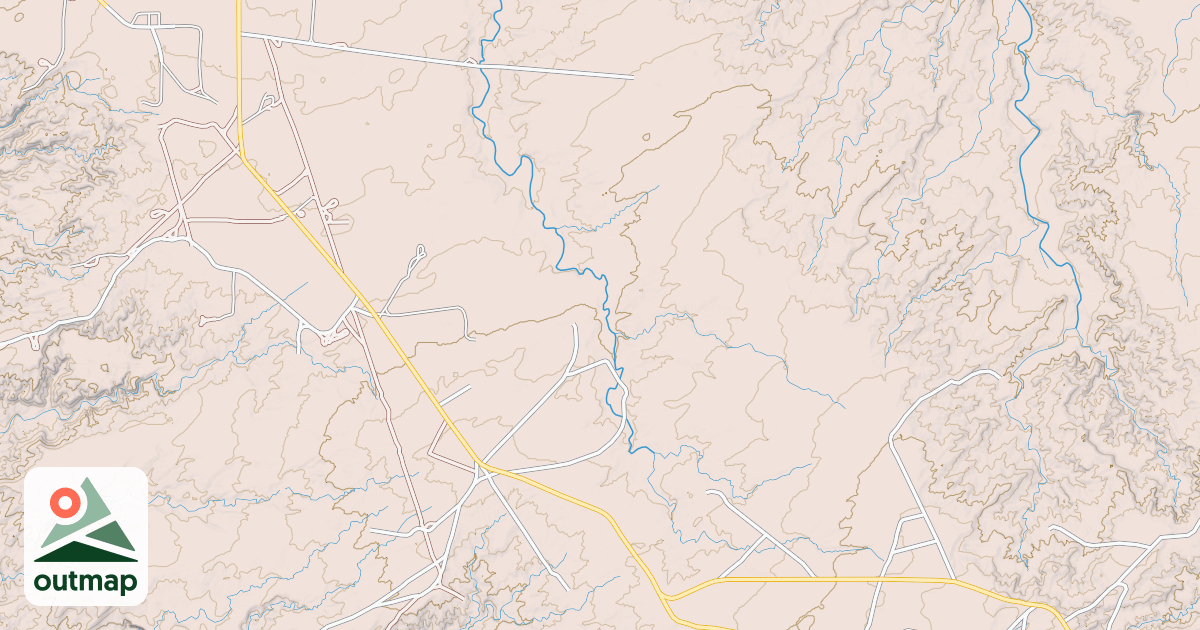 Map of BLM National GTLF Public Motorized Roads 733d010d-3c57-43d6-b684-061d969d1b24