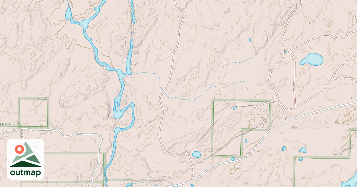 Map of DENLEY LAKE SPUR E