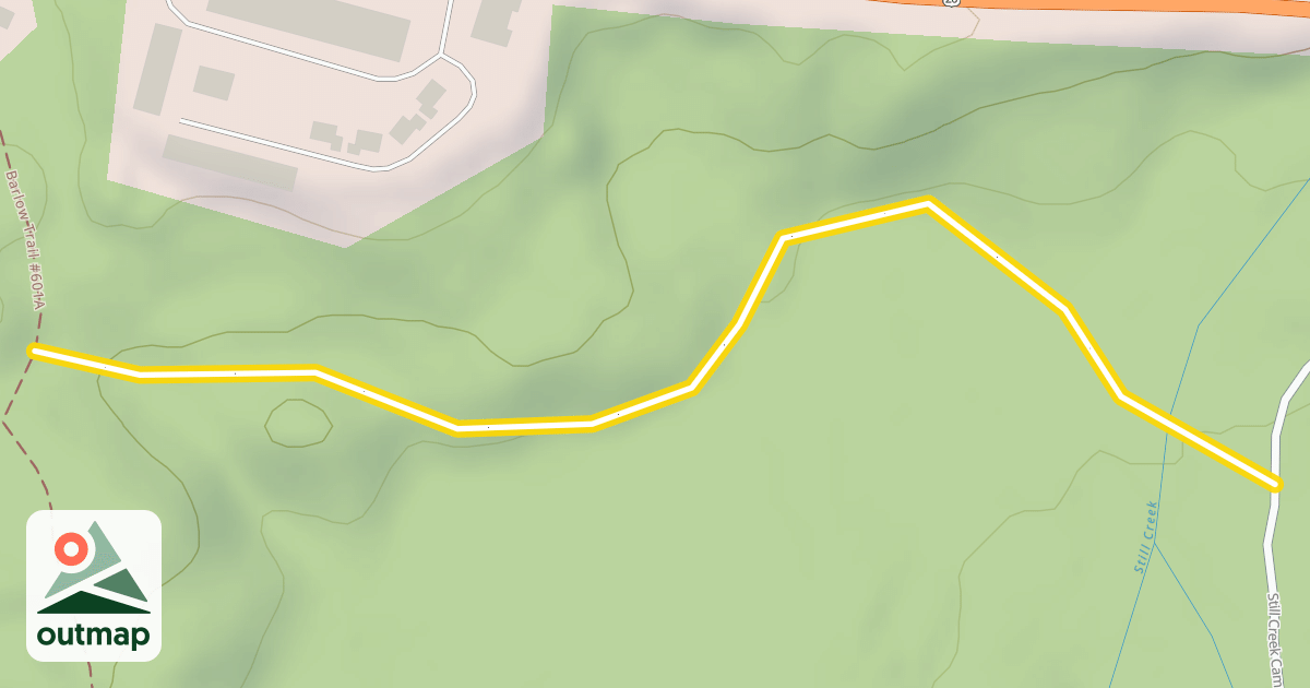 Map of Hemlock Trail
