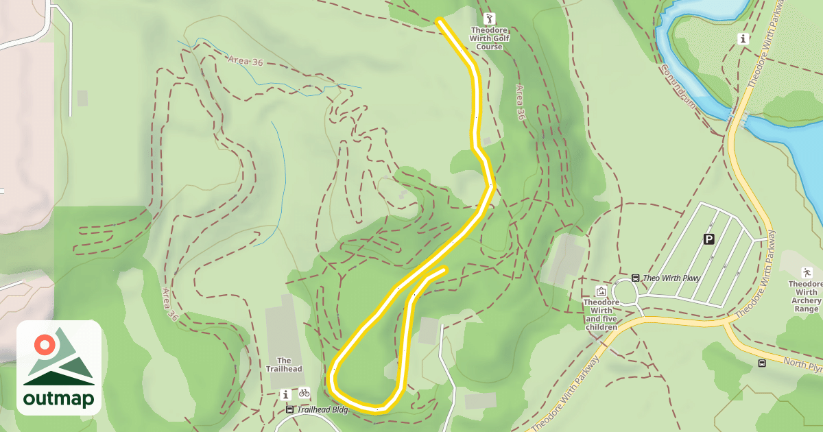 Map of Trail 18 Stadium