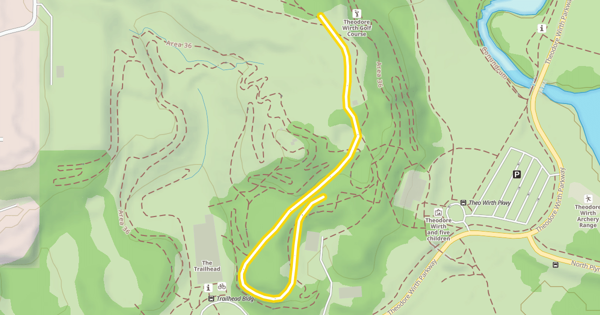 Map preview of Trail 18 Stadium