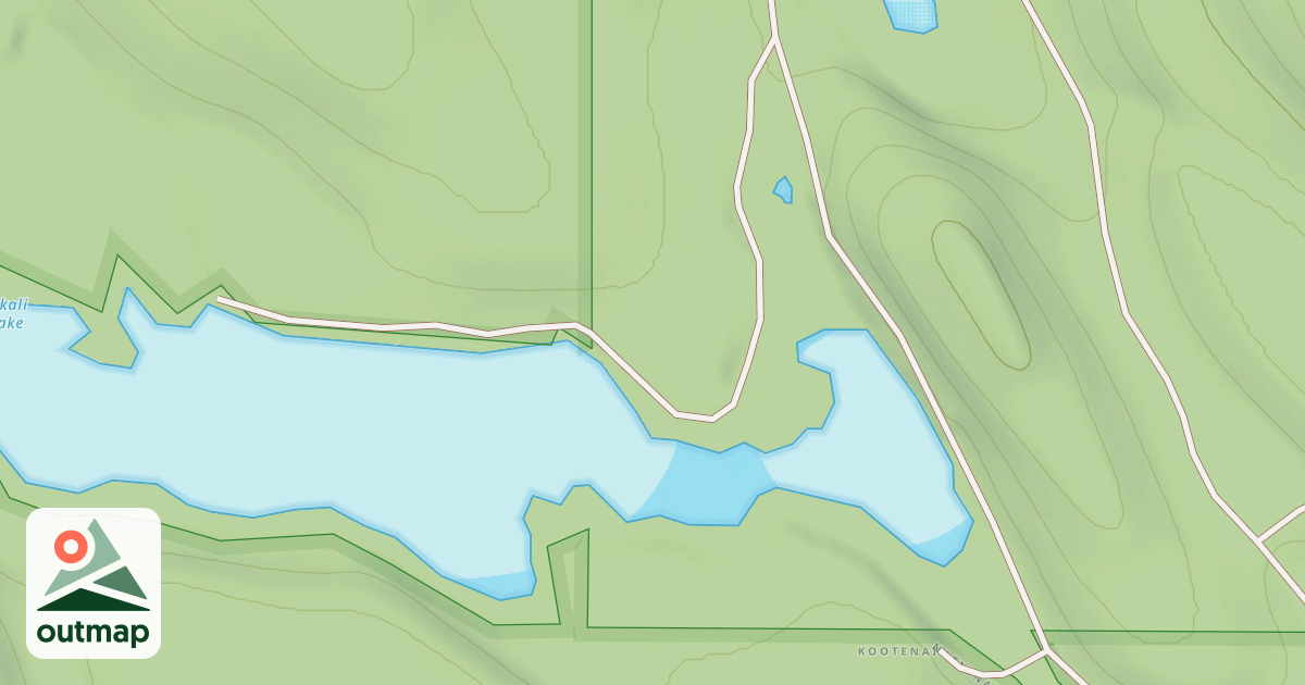 Map of ALKALI LAKE CAMP