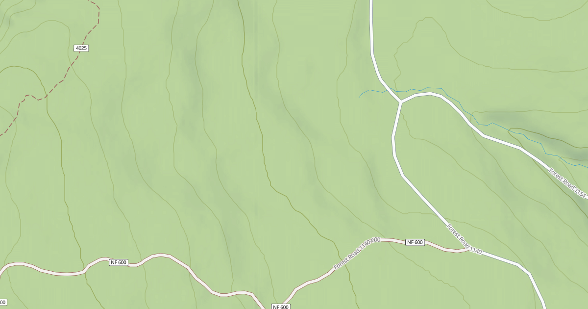 Map preview of USFS Motor Vehicle Use Map Roads {3A6D0383-B6DF-4F78-BDC1-C2DF5927999B}