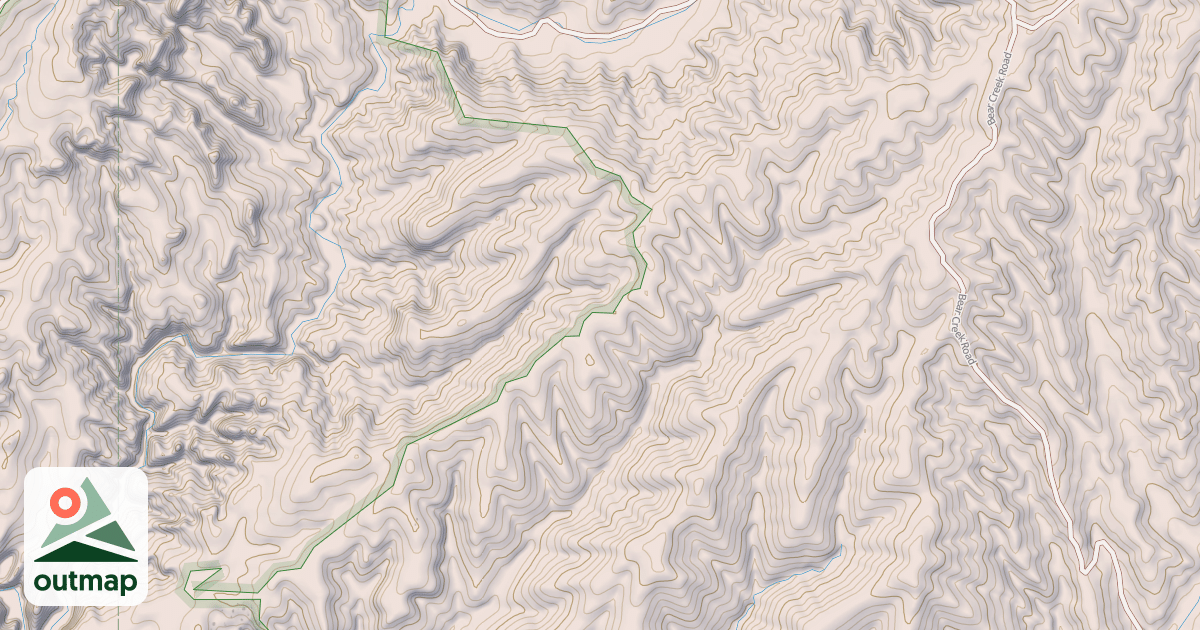 Map of BLM National GTLF Public Motorized Roads 7525f1c0-684b-418c-a536-c37f50097719