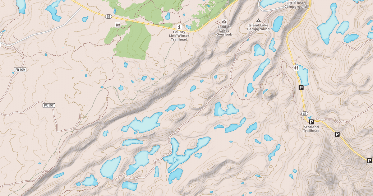 Map preview of GRANBY