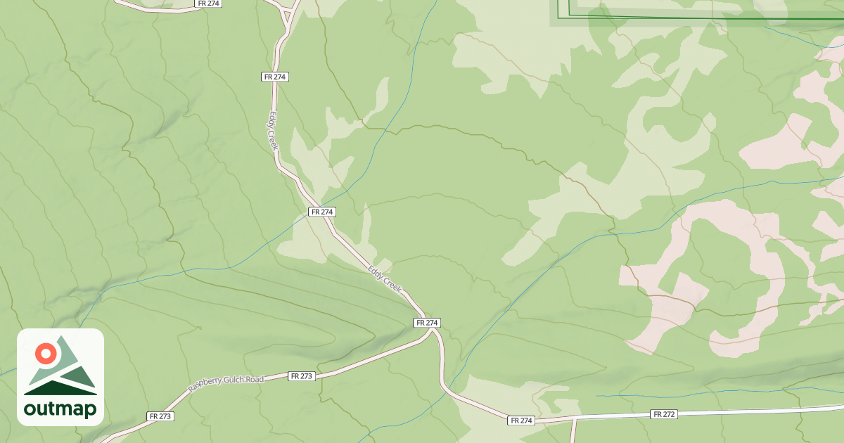 Map of EDDY CREEK