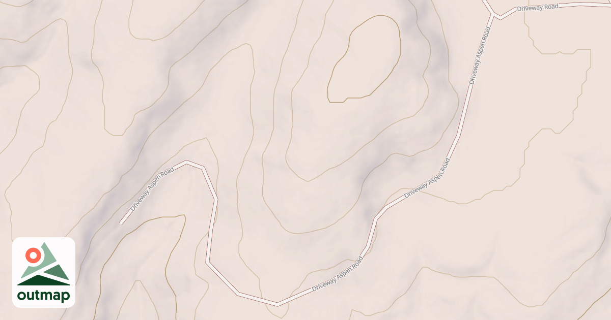 Map of DRIVEWAY ASPEN