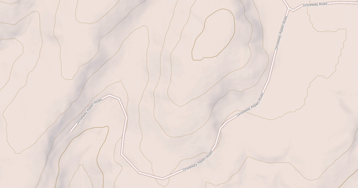 Map preview of DRIVEWAY ASPEN